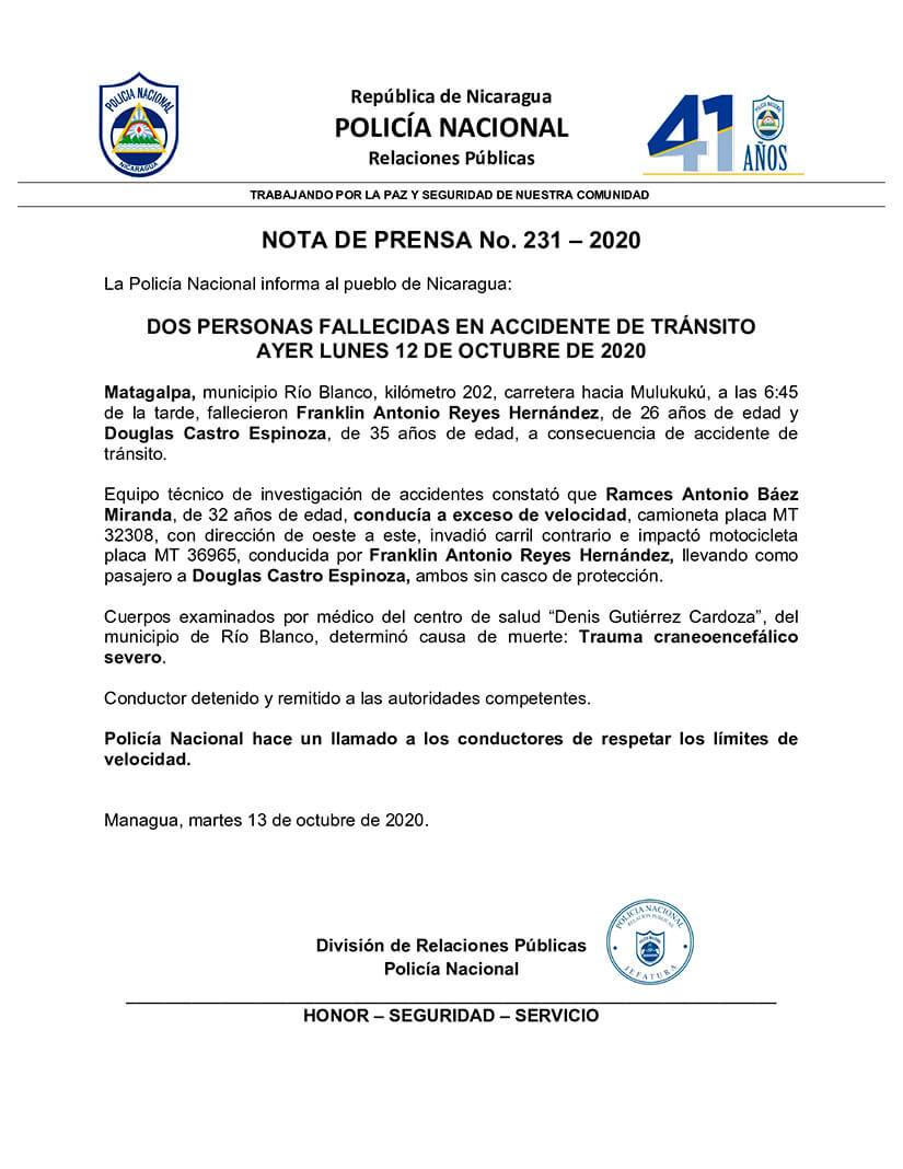 accidente-de-transito-en-mulukuku-cobra-la-vida-de-dos personas